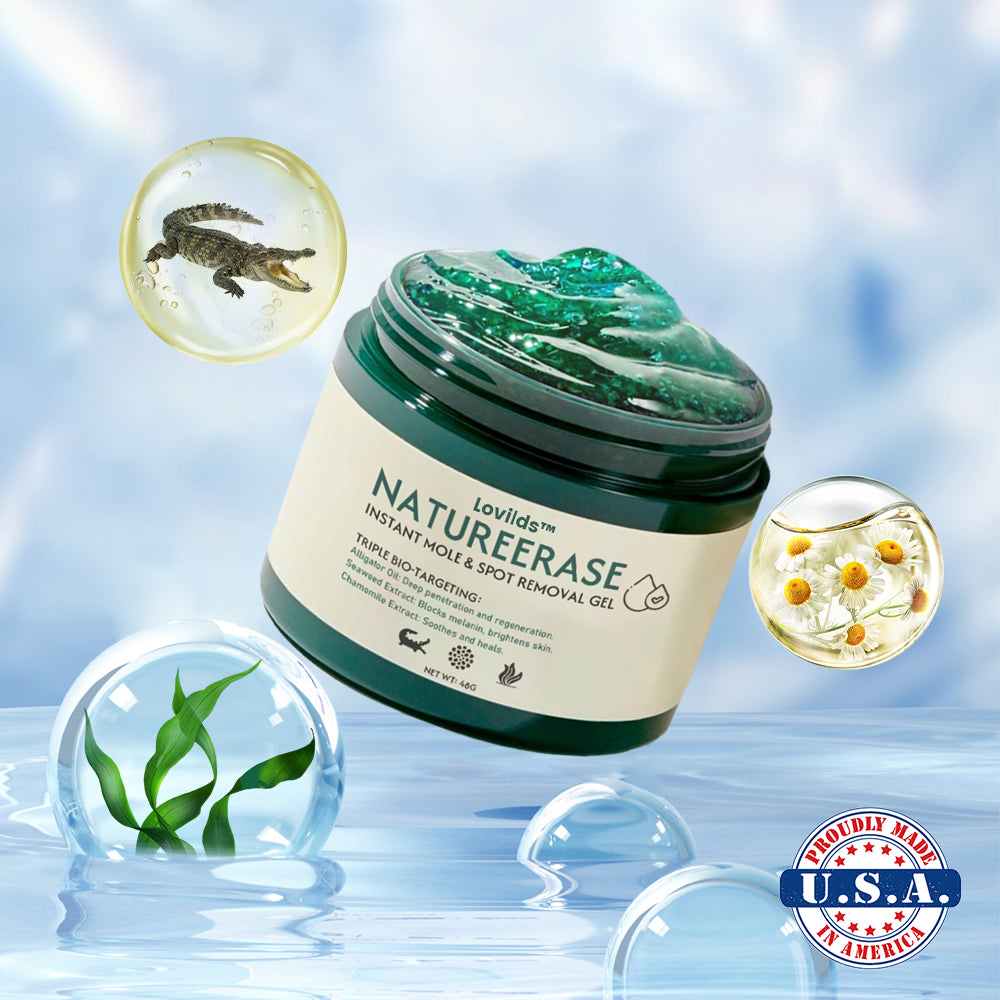 ✅ Official Store: Lovilds™ PRO NatureErase Instant Mole & Spot Removal Gel