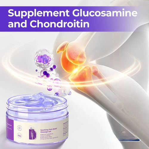 🔥Weekend welfare day🔥Joint Pain Treatment Gel – Turmeric Extract, Emu Oil, Chondroitin, & Natural Herbal Ingredients for Joint Health and Pain Treatment