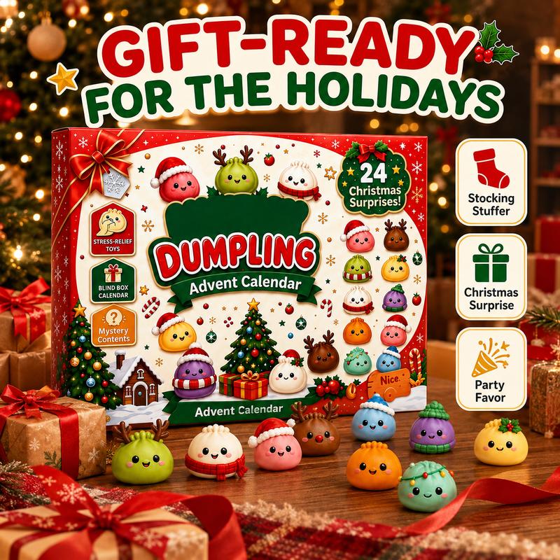 2026 Dumpling Squishy Advent Calendar!