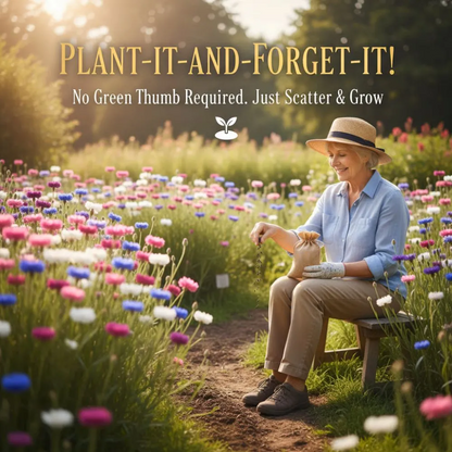 🌱Premium Cornflower Seeds(Assorted Colors)🌸