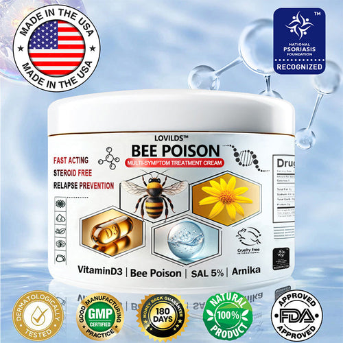 LOVILDS™✨ Bee Poison 𝑴𝒖𝒍𝒕𝒊-𝑺𝒚𝒎𝒑𝒕𝒐𝒎 𝑺𝒌𝒊𝒏 𝑻𝒓𝒆𝒂𝒕𝒎𝒆𝒏𝒕 𝑪𝒓𝒆𝒂𝒎 (👨‍⚕𝑵𝑷𝑭 𝑹𝑬𝑪𝑶𝑴𝑴𝑬𝑵𝑫𝑺)