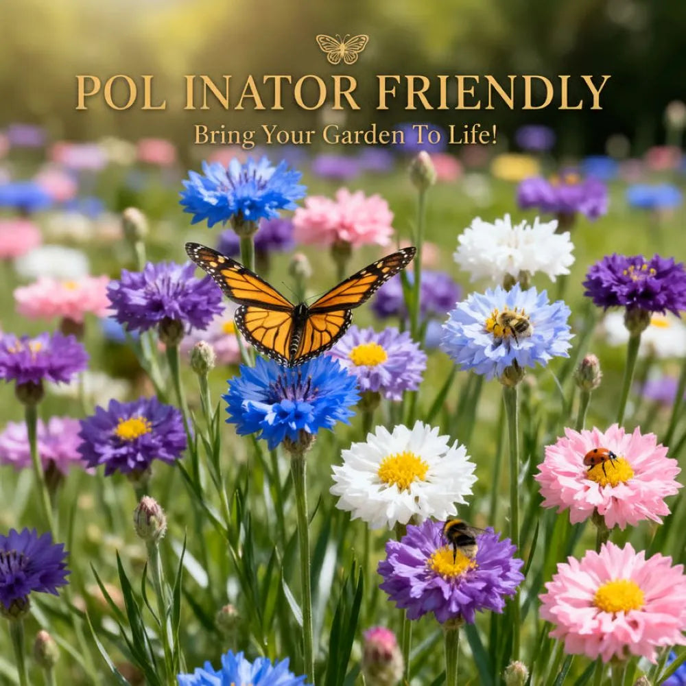 🌱Premium Cornflower Seeds(Assorted Colors)🌸