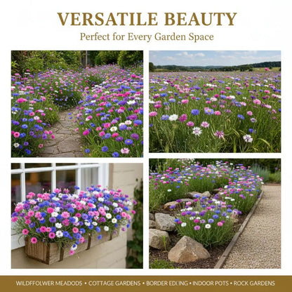 🌱Premium Cornflower Seeds(Assorted Colors)🌸