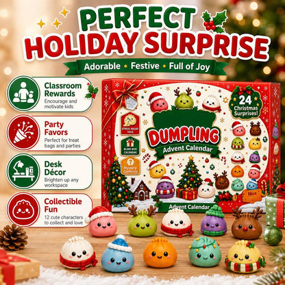 2026 Dumpling Squishy Advent Calendar!