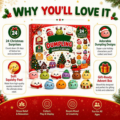 2026 Dumpling Squishy Advent Calendar!