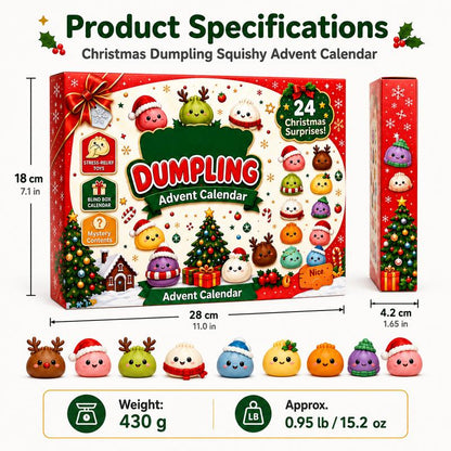 2026 Dumpling Squishy Advent Calendar!
