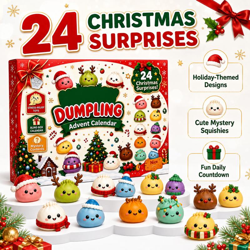 2026 Dumpling Squishy Advent Calendar!